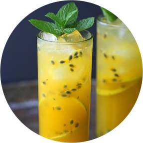 Passion Mojito Mocktail image